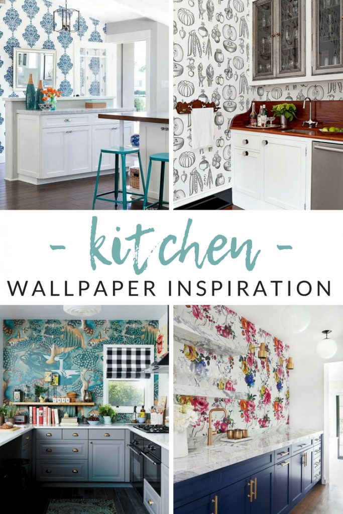 Unique Decor Ideas: Functional Kitchen Wallpaper Ideas - The Crazy ...