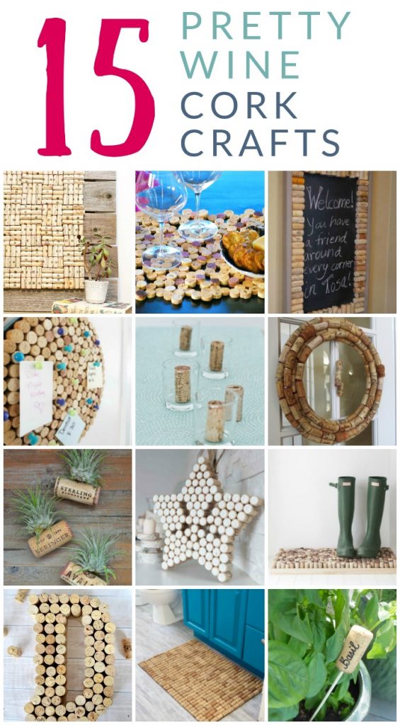 17 Pretty Wine Cork Crafts you'll Actually Make and Use - The Crazy ...