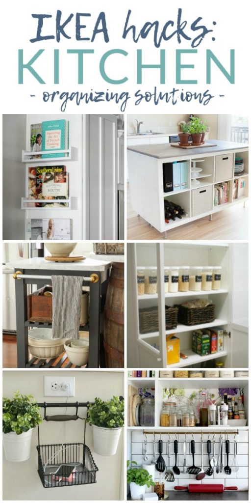 Ikea Kitchen Organizing Hacks- 10 GENIUS Ideas - The Crazy Craft Lady