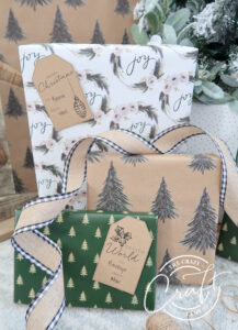 FREE Printable Rustic Christmas Gift Tags - The Crazy Craft Lady