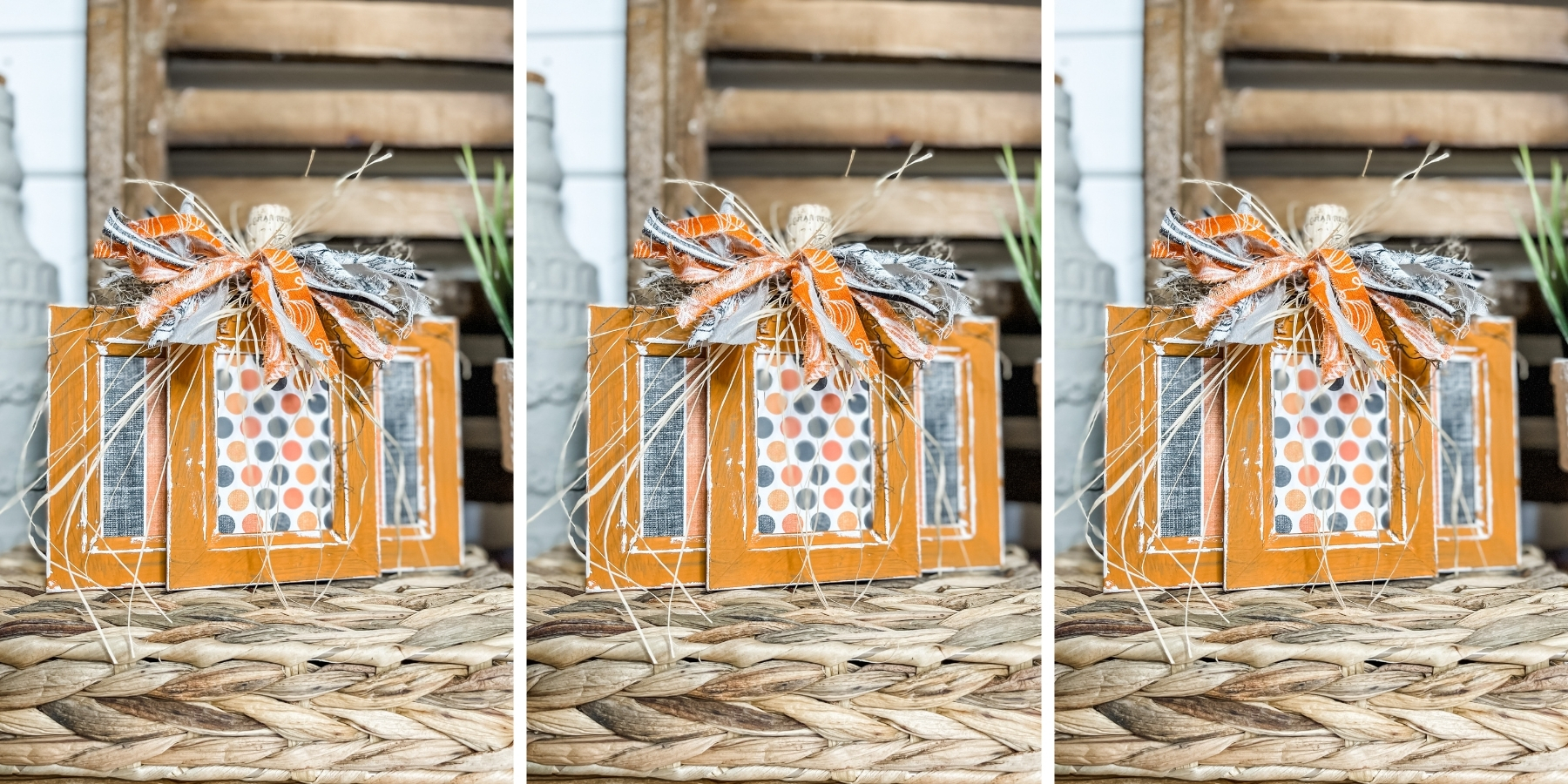 Fall Upcycled Crafts - The Crazy Craft Lady