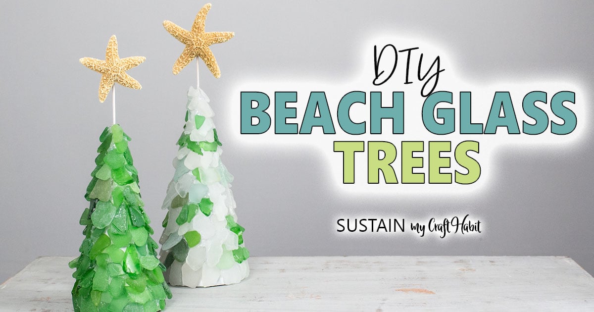 Sea Glass Crafts and DIY Decor Ideas - The Crazy Craft Lady