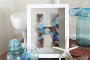 Sea Glass Crafts and DIY Decor Ideas - The Crazy Craft Lady