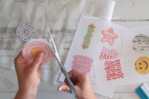 Packing Up Stickers DIY Packing Tape Stickers - The Crazy Craft Lady