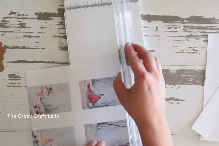 trim printed images