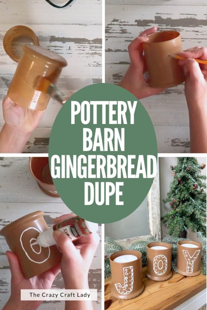 Pottery Barn Gingerbread Craft