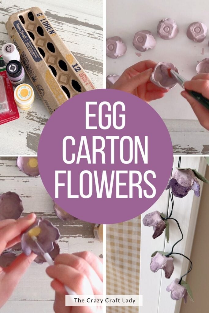 Egg Carton Flowers