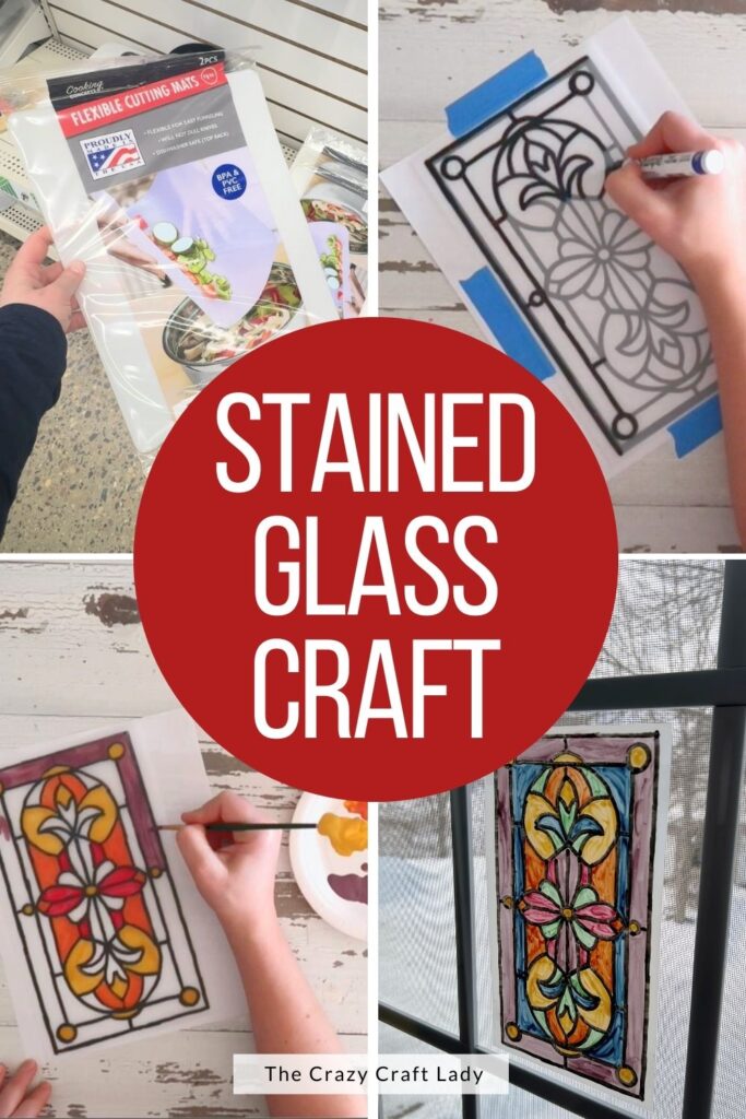 Faux Stained Glass Craft