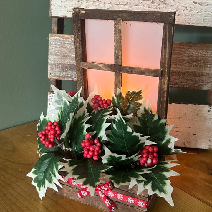 Mini Winter Window Craft