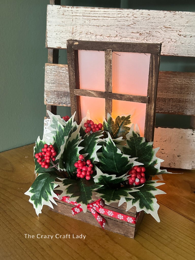 Mini Winter Window Craft