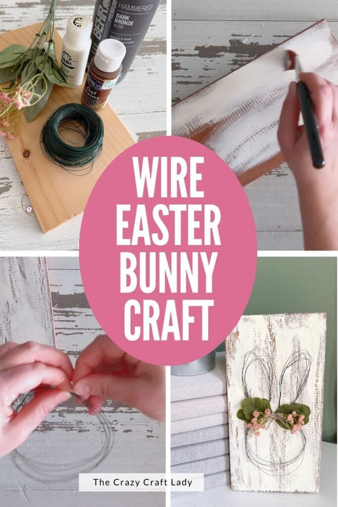Wire Easter Bunny Craft