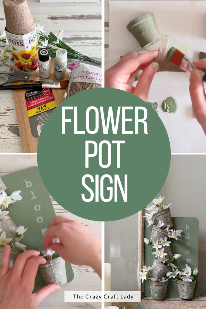 Flower Pot Sign