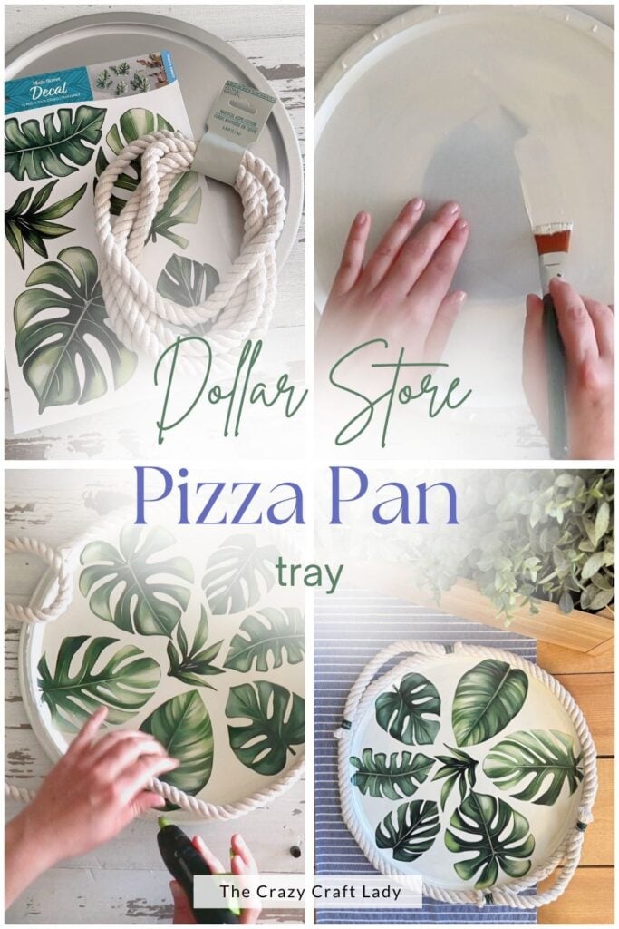 Dollar Store Pizza Pan Dienblad