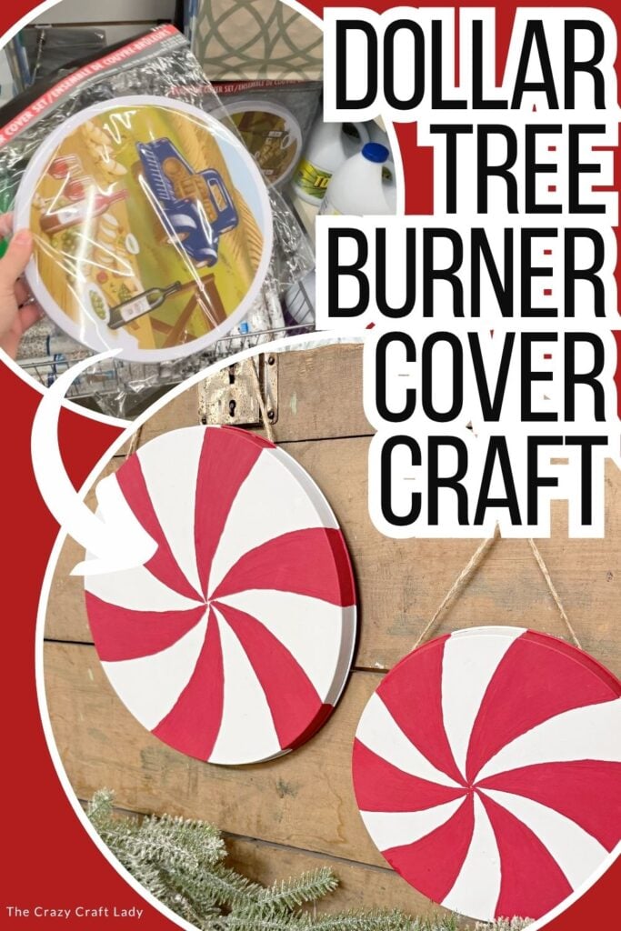 Dollar Tree Peppermint Burner Cover Craft