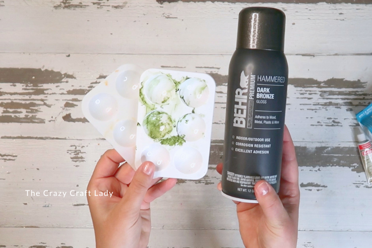 Spray paint paint trays