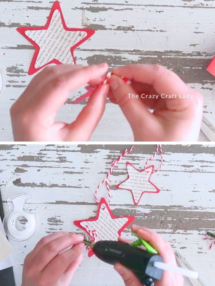 string bakers twine and tie a knot