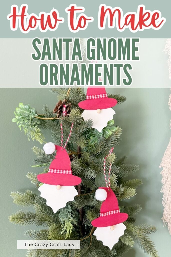 How to Make Santa Gnome Ornaments