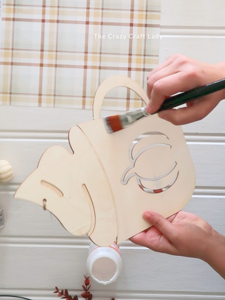 Mod Podge Wood Mug Cutout