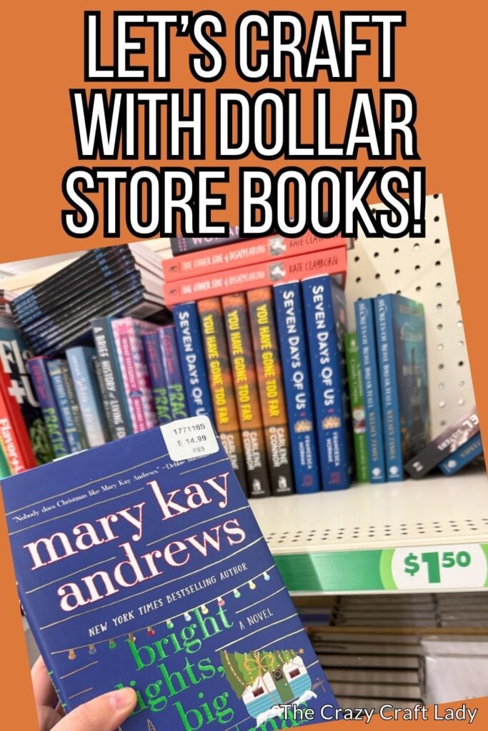 lets craft with dollar store books