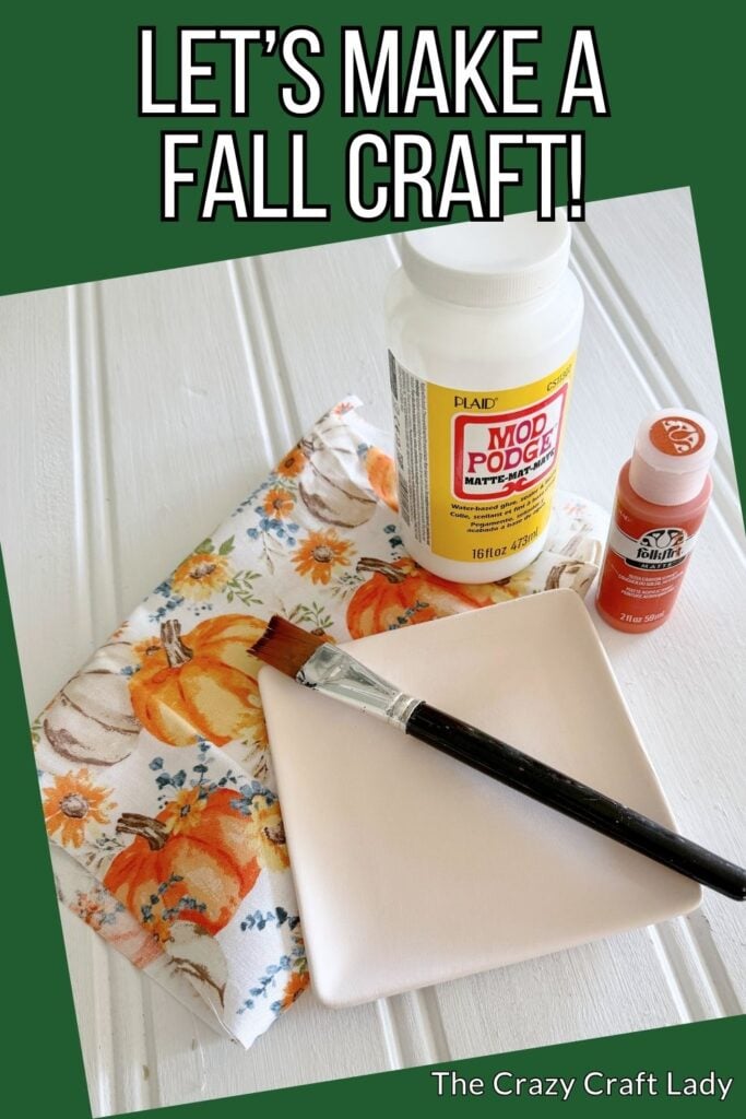 lets make a fall craft
