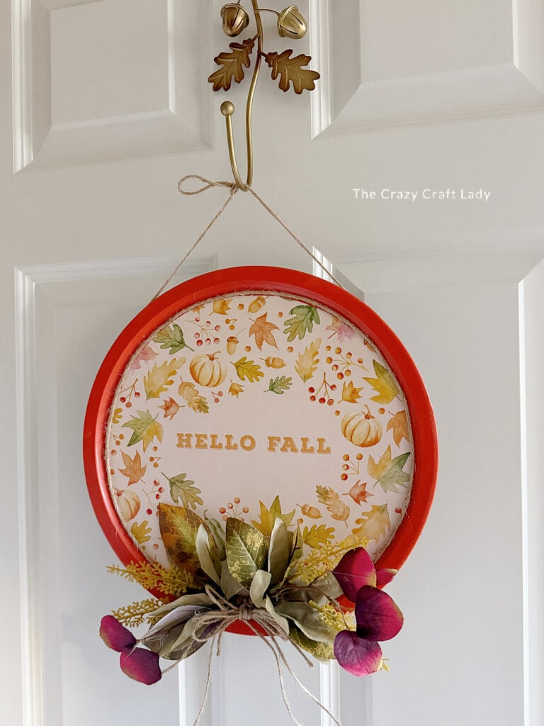 Hello Fall Door Hanger Craft