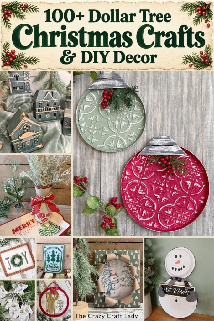 100+ Dollar Tree Christmas Crafts and DIY Decor