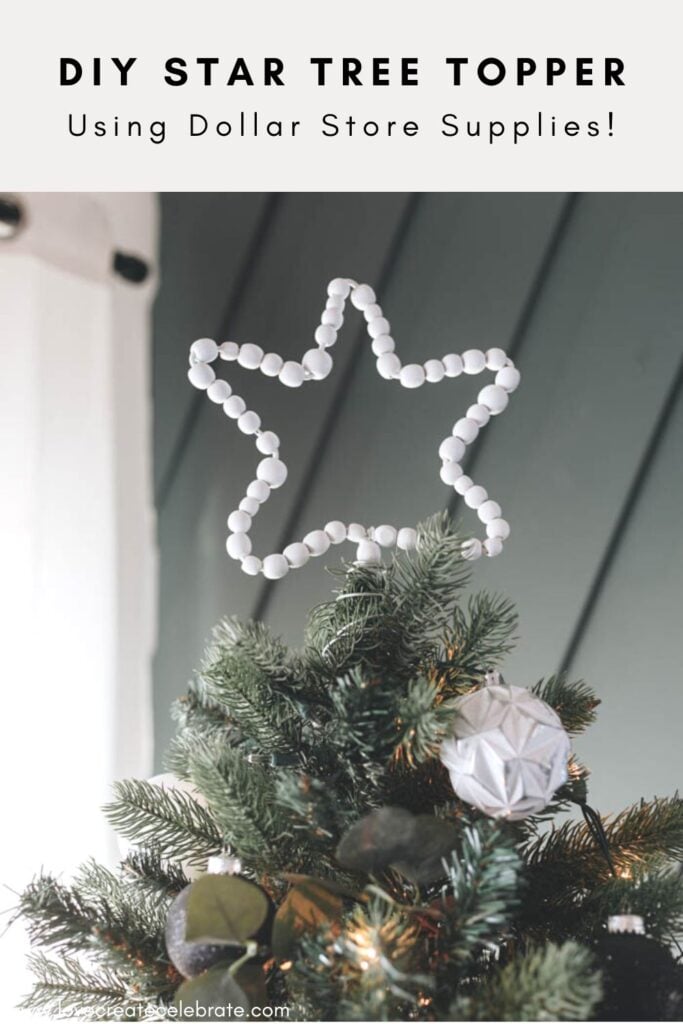Beaded Star Tree Topper