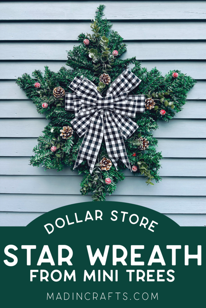 Mini Tree Star Wreath